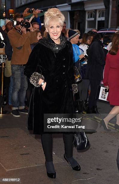 Anita Dobson attends the press night of "Photograph 51" at Noel Coward Theatre on September 14, 2015 in London, England.