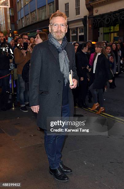 Kenneth Branagh attends the press night of "Photograph 51" at Noel Coward Theatre on September 14, 2015 in London, England.