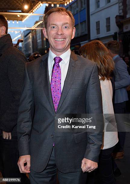 Chris Bryant attends the press night of "Photograph 51" at Noel Coward Theatre on September 14, 2015 in London, England.