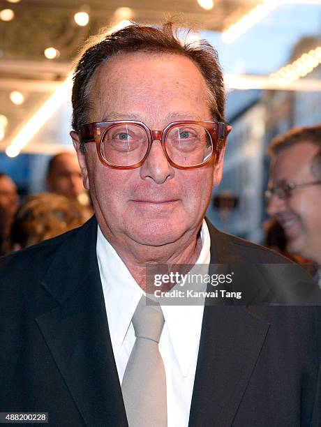 Maurice Saatchi, Baron Saatchi attends the press night of "Photograph 51" at Noel Coward Theatre on September 14, 2015 in London, England.