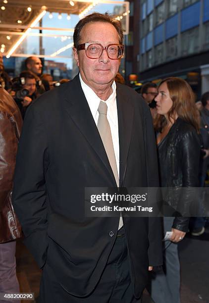 Maurice Saatchi, Baron Saatchi attends the press night of "Photograph 51" at Noel Coward Theatre on September 14, 2015 in London, England.