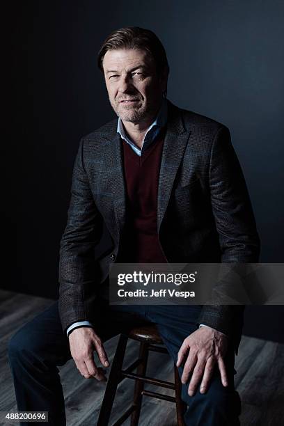 Actor Sean Bean of "The Martian" poses for a portrait at the 2015 Toronto Film Festival at the TIFF Bell Lightbox on September 11, 2015 in Toronto,...