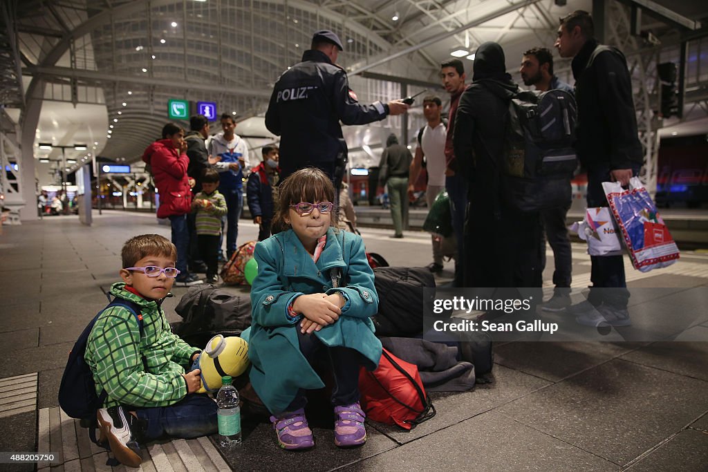 Germany Reinstates Border Controls To Stem Migrant Influx