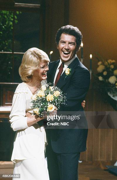 Liz Chandler and Don Craig Wedding" -- Pictured: Gloria Loring as Liz Chandler, Jed Allan as Don Craig --