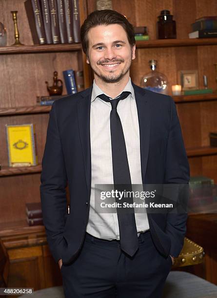 Actor Jason Ritter attends The Meddler TIFF party hosted by GREY GOOSE Vodka and Soho Toronto at Soho House Toronto on September 14, 2015 in Toronto,...