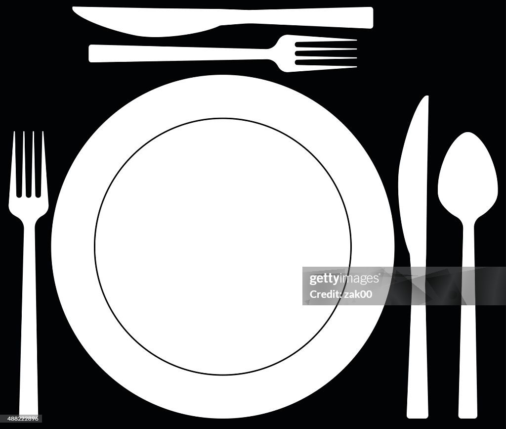 Place Setting High-Res Vector Graphic - Getty Images
