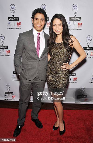 Actor Adam Jacobs attends the 29th Annual Lucille Lortel Awards at NYU Skirball Center on May 4, 2014 in New York City.