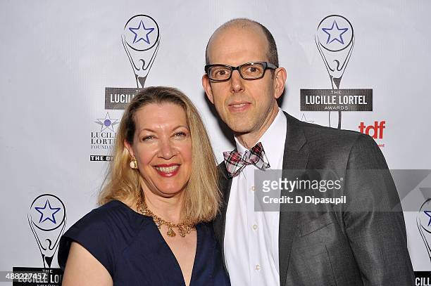 Actor Jeff Blumenkrantz and guest attend the 29th Annual Lucille Lortel Awards at NYU Skirball Center on May 4, 2014 in New York City.