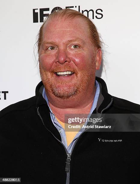 Mario Batali attends "God's Pocket" screening at IFC Center on May 4, 2014 in New York City.