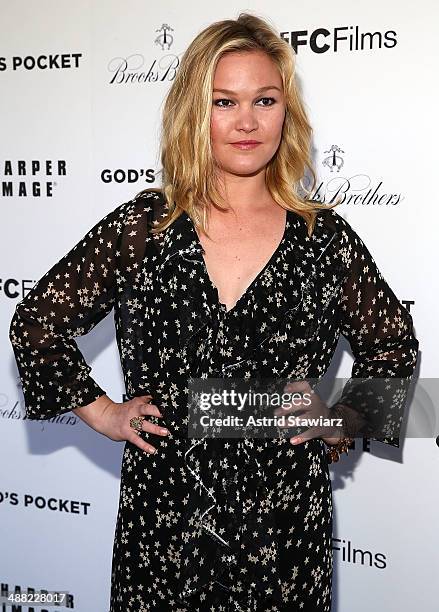 Actress Julia Stiles attends "God's Pocket" screening at IFC Center on May 4, 2014 in New York City.