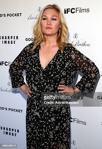 Actress Julia Stiles attends "God's Pocket" screening at IFC Center on May 4, 2014 in New York City.