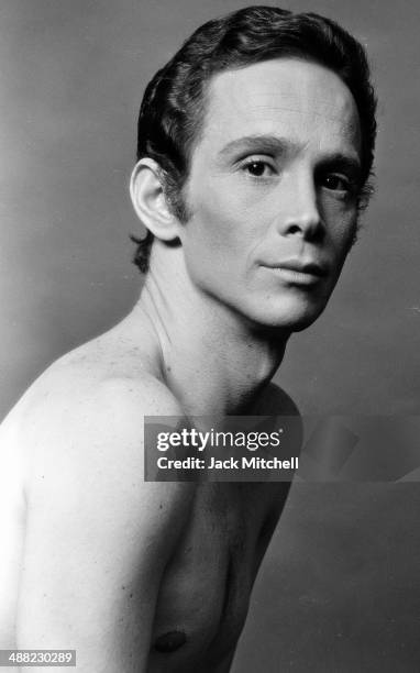 Joel Grey photographed in New York City on May 6, 1968 after a performing the starring role in the Broadway musical "George M!".