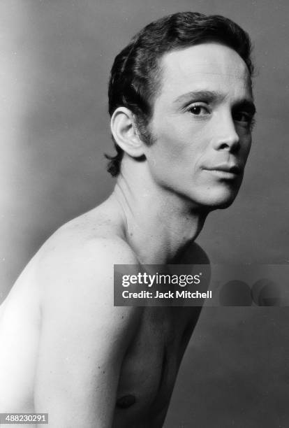 Joel Grey photographed in New York City on May 6, 1968 after a performing the starring role in the Broadway musical "George M!".