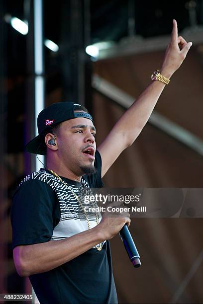Cole performs during Suburbia Music Festival on May 4, 2014 in Plano, Texas.