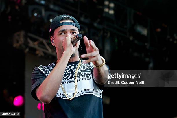 Cole performs during Suburbia Music Festival on May 4, 2014 in Plano, Texas.