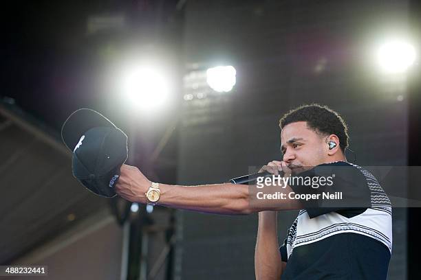 Cole performs during Suburbia Music Festival on May 4, 2014 in Plano, Texas.