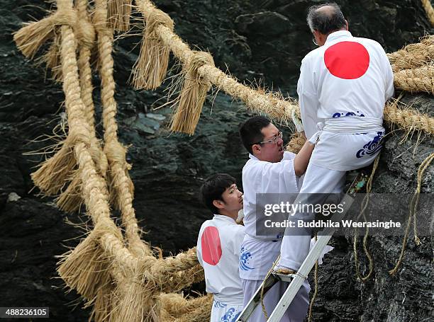 Sacred Ropes Iwa Shrine Photos and Premium High Res Pictures - Getty Images