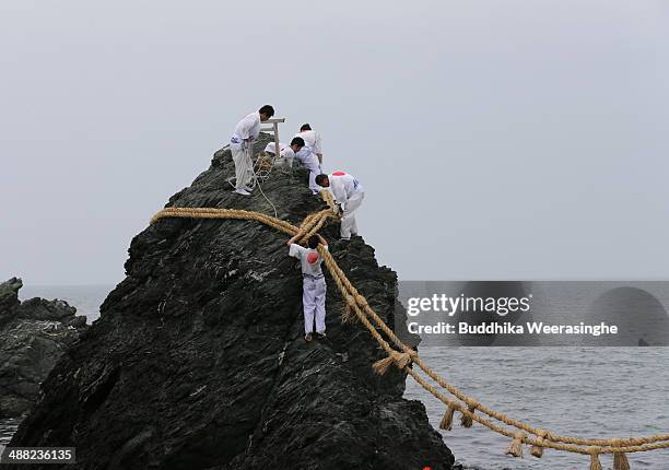 Sacred Ropes 84 Iwa Shrine Stock Photos, High-Res Pictures, and Images - Getty Images