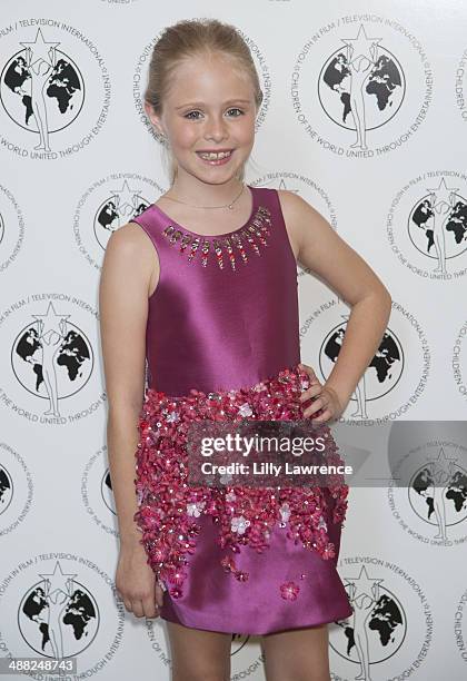 Actress Loreto Peralta arrives at The 35th Annual Young Artist Awards at The Sportsman's Lodge on May 4, 2014 in Studio City, California.