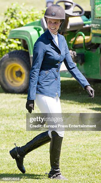 Athina Onassis attends Global Champion Tour Day 1 on May 2, 2014 in Madrid, Spain.