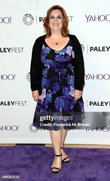 Actress Donna Lynne Champlin of the television show "Crazy Ex-Girlfriend" attends The Paley Center for Media's PaleyFest 2015 Fall TV preview for the...