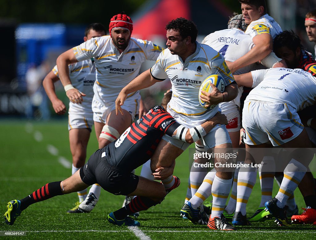 Saracens v Worcester Warriors - Aviva Premiership