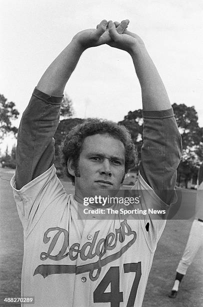 Andy Messersmith of the Los Angeles Dodgers circa March, 1973.