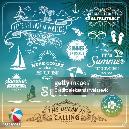 Summer Design Elements Summer Design Elements