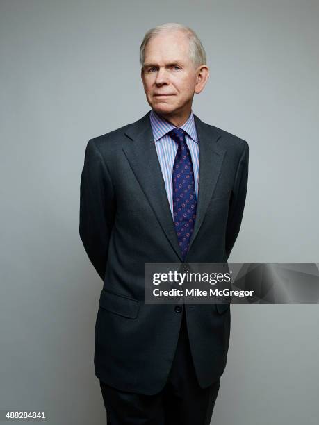 Money manager and co-founder and chief investment strategist of Grantham Mayo van Otterloo , Jeremy Grantham is photographed for Institutional...