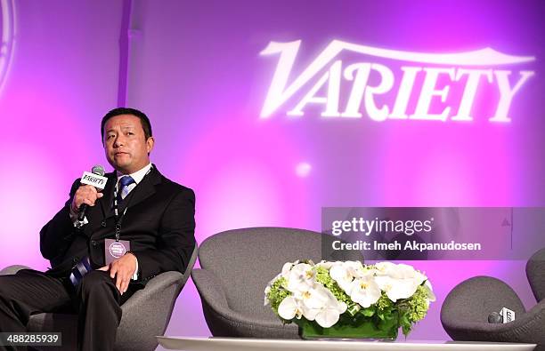 China Film & Television Industry Expo's Raymond Cheng attends Variety's Spring 2014 Entertainment and Technology Summit at The Ritz-Carlton, Marina...