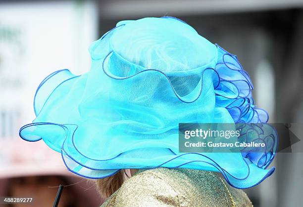 Guests attend the Moet & Chandon Toasts The 140th Kentucky Derby at Churchill Downs on May 2, 2014 in Louisville, Kentucky.