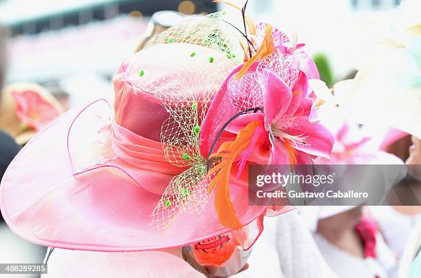 Guests attend the Moet & Chandon Toasts The 140th Kentucky Derby at Churchill Downs on May 2, 2014 in Louisville, Kentucky.