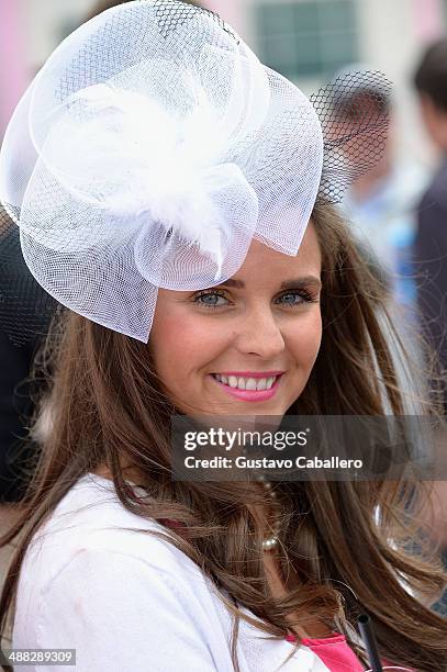 Guests attend the Moet & Chandon Toasts The 140th Kentucky Derby at Churchill Downs on May 2, 2014 in Louisville, Kentucky.