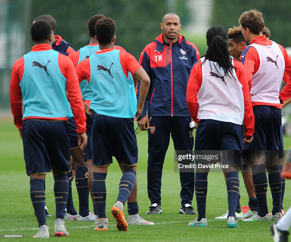 Arsenal U19 Training Session