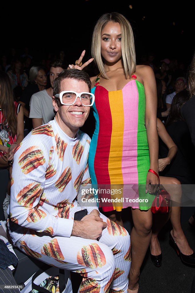 Jeremy Scott - Front Row & Backstage - Spring 2016 New York Fashion Week: The Shows