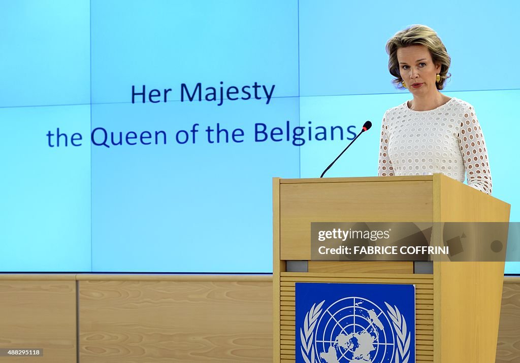 SWITZERLAND-BELGIUM-UN-RIGHTS-ROYALS