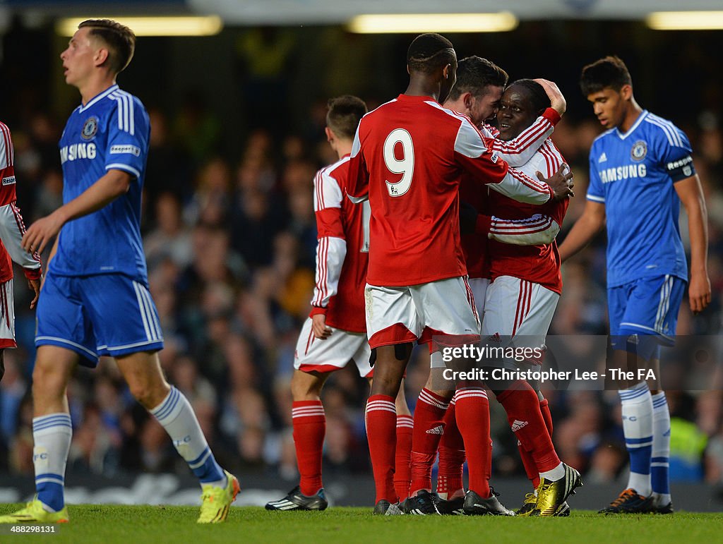 Chelsea U18 v Fulham U18 - FA Youth Cup Final: Second Leg