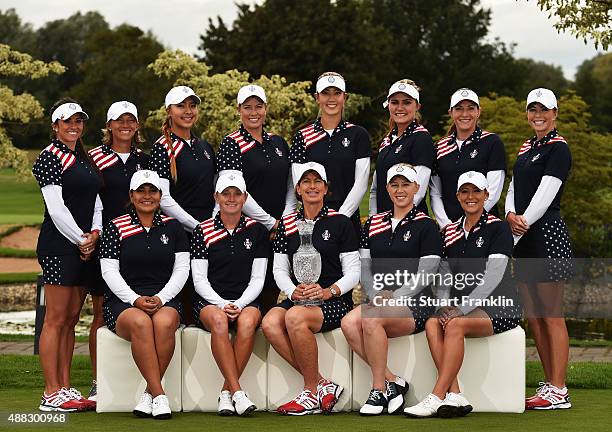 Gerine Piller, Angela Stanford, Alison Lee, Brittany Linicome, Michelle Wie, Lexi Thompson, Brittany Lang and Paula Creamer. Lizette Salas, Stacy...