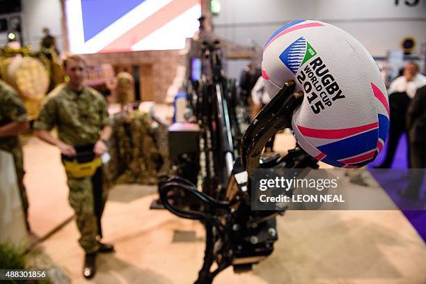 Robotics Rugby Inside The International Robot Exhibition Photos and Premium High Res ...