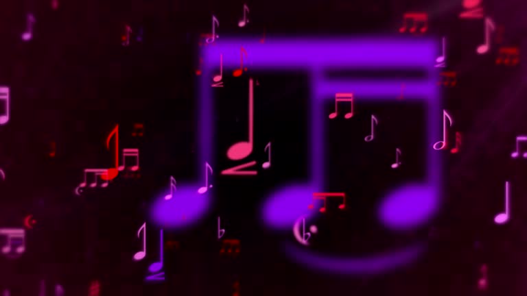 Music Notes Background Loop 49 Music Notes Texture Stock Videos, Footage, & 4K Video Clips - Getty ...