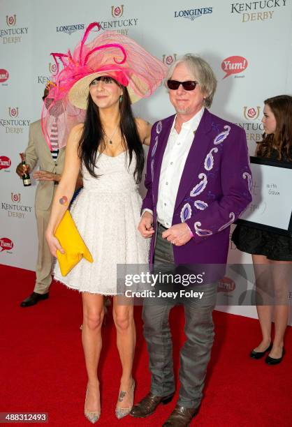 Musician Mike Mills attends the 140th Kentucky Derby at Churchill Downs on May 3, 2014 in Louisville, Kentucky.