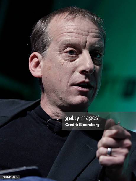 Rich Miner, managing partner of Google Ventures, speaks during the TechCrunch Disrupt NYC 2014 conference in New York, U.S., on Monday, May 5, 2014....