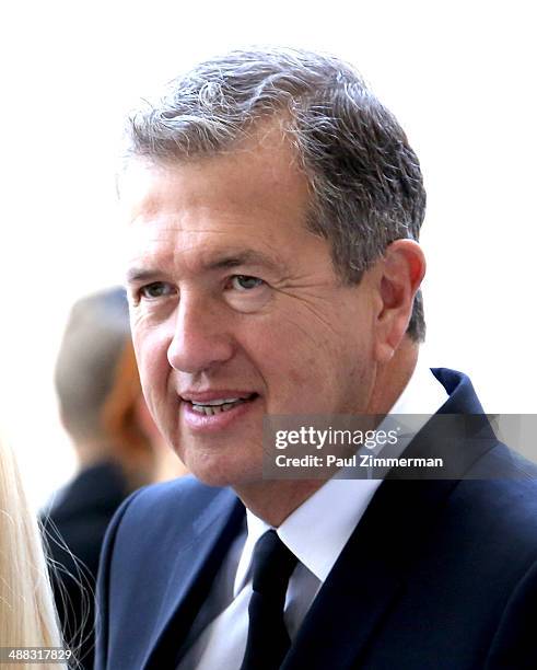 Photographer Mario Testino attend the Anna Wintour Costume Center Grand Opening at Metropolitan Museum of Art on May 5, 2014 in New York City.