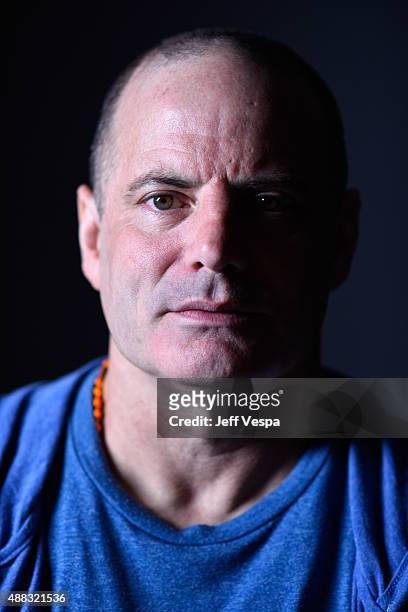 Director Dito Montiel from "Man Down" poses for a portrait during the 2015 Toronto International Film Festival at the TIFF Bell Lightbox on September...