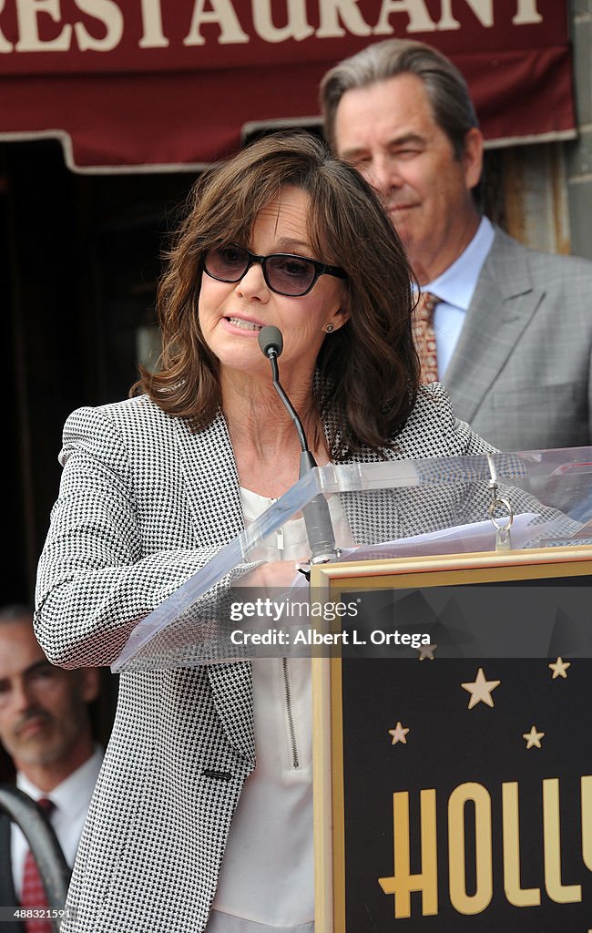 Sally Field Honored On The Hollywood Walk Of Fame