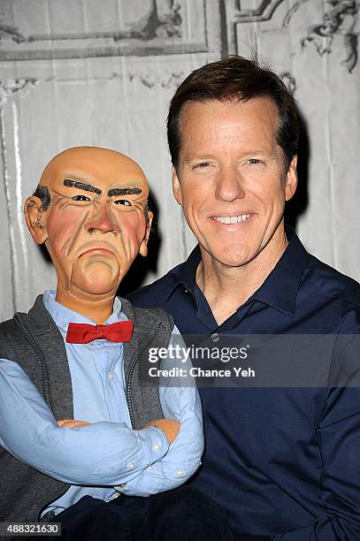 Comedian Jeff Dunham attends AOL BUILD Speaker Series: Jeff Dunham at AOL Studios In New York on September 15, 2015 in New York City.