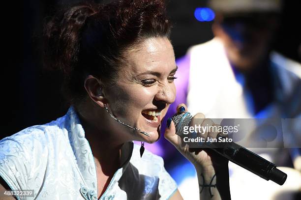 Ashling Biscuit-Cole performs live at Billboard Live on May 5, 2014 in Tokyo, Japan.