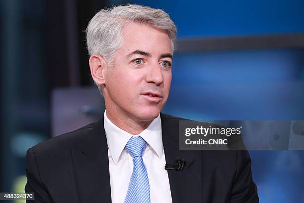 Pictured: Bill Ackman, founder and CEO of Pershing Square Capital Management, in an interview on September 11, 2015 --