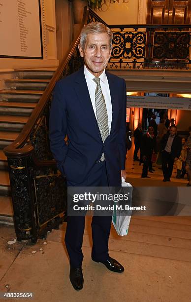 Lord Stuart Rose attends the opening reception to celebrate the Ai Weiwei exhibition at The Royal Academy of Arts on September 15, 2015 in London,...