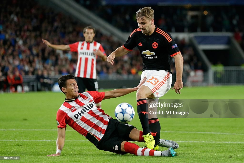 UEFA Champions League - "PSV Eindhoven v Manchester United"